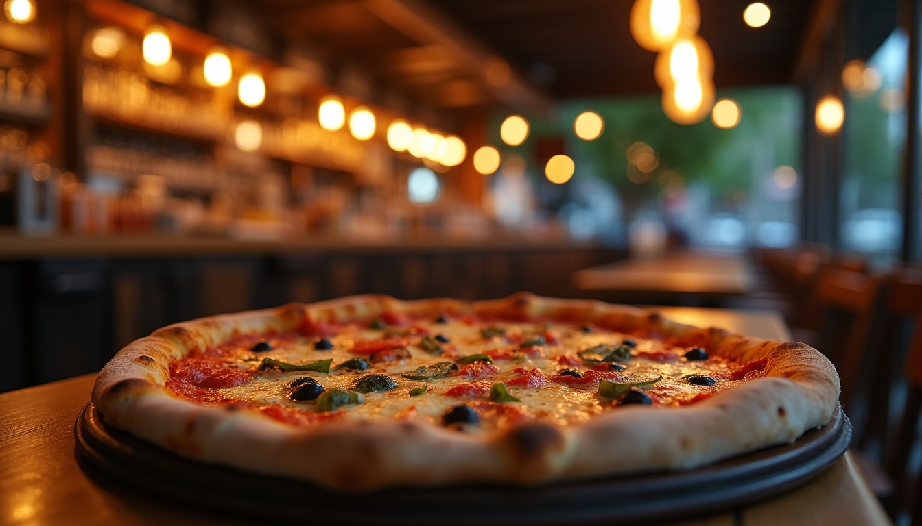 O varietate de pizza delicioase, prezentând opțiuni de top de la pizzerii Focșani